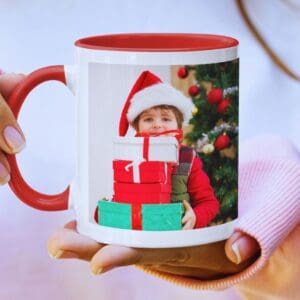 Taza con el Interior de Color