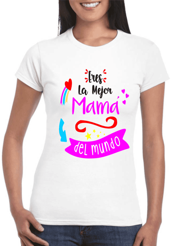 Remera personalizada blanca