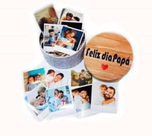 Fotobox LT3022 con 12 mini polaroid Dia del padre
