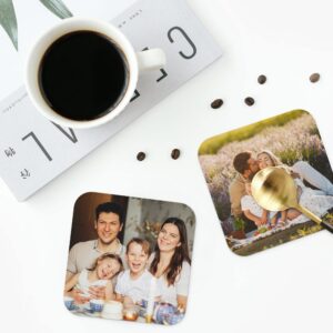 Posa Vaso de Madera personalizado