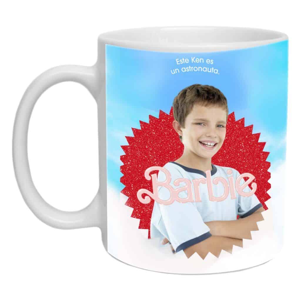 Taza barbie / ken personalizada Dia del niño - Imagen 5