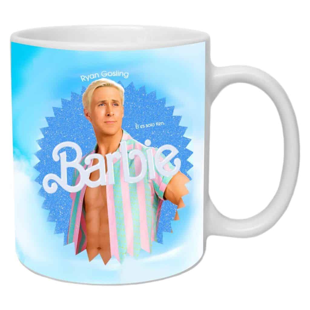 Taza barbie / ken personalizada Dia del niño - Imagen 4