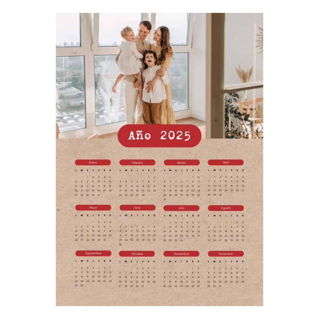 Calendario 20x30 2025 - Imagen 4