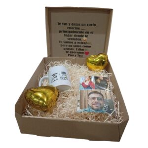 Box caja personalizada 1 taza