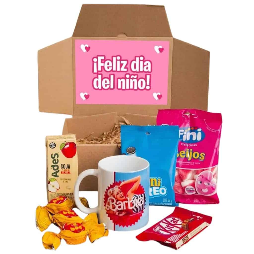 Box caja personalizada 1 taza Dia del niño