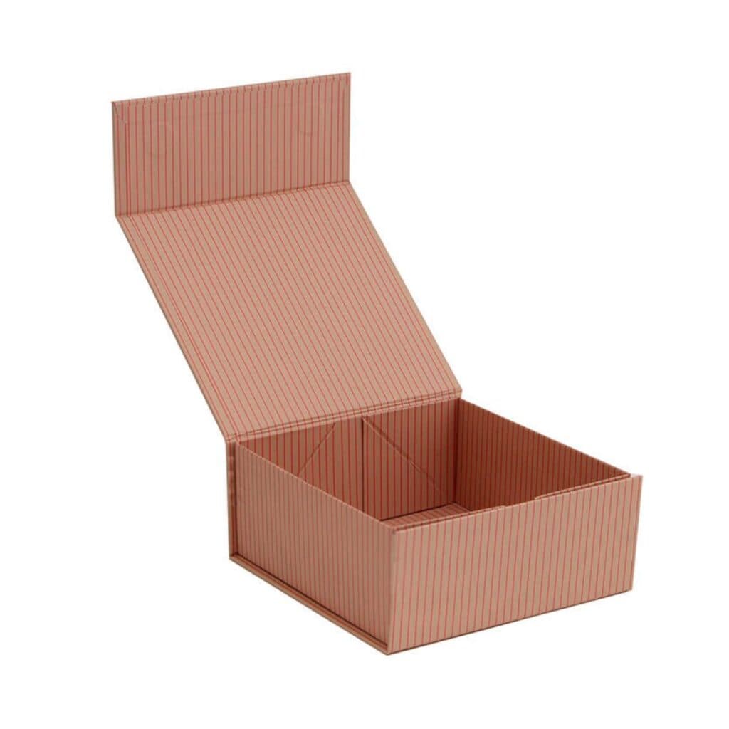 Caja carton plegable