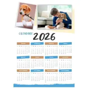 Calendario 2026 15x20 imantado