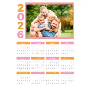 Calendario 2026 15x20
