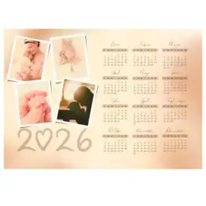 Calendario 2026 20x30 imantado