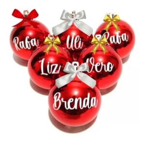 Esferas Navideñas colores