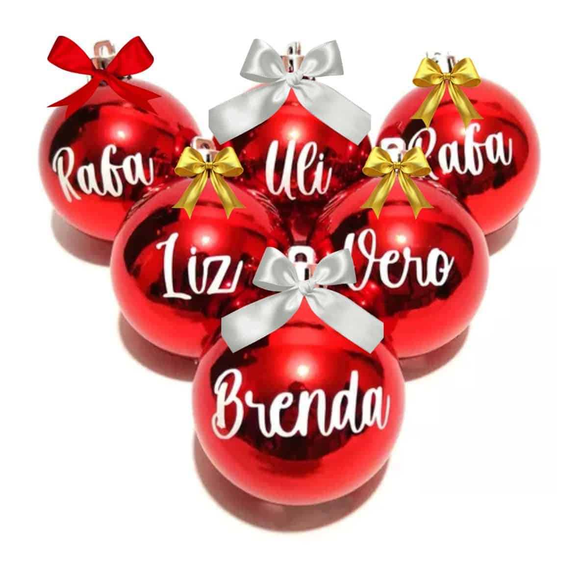 Esferas Navideñas colores