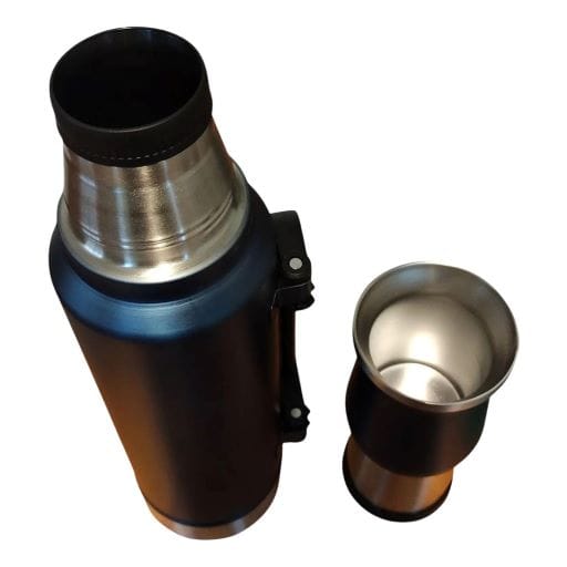 Combo Matero Termo Y Mate De Acero Inoxidable 1,4l Y 236 Ml - Imagen 2