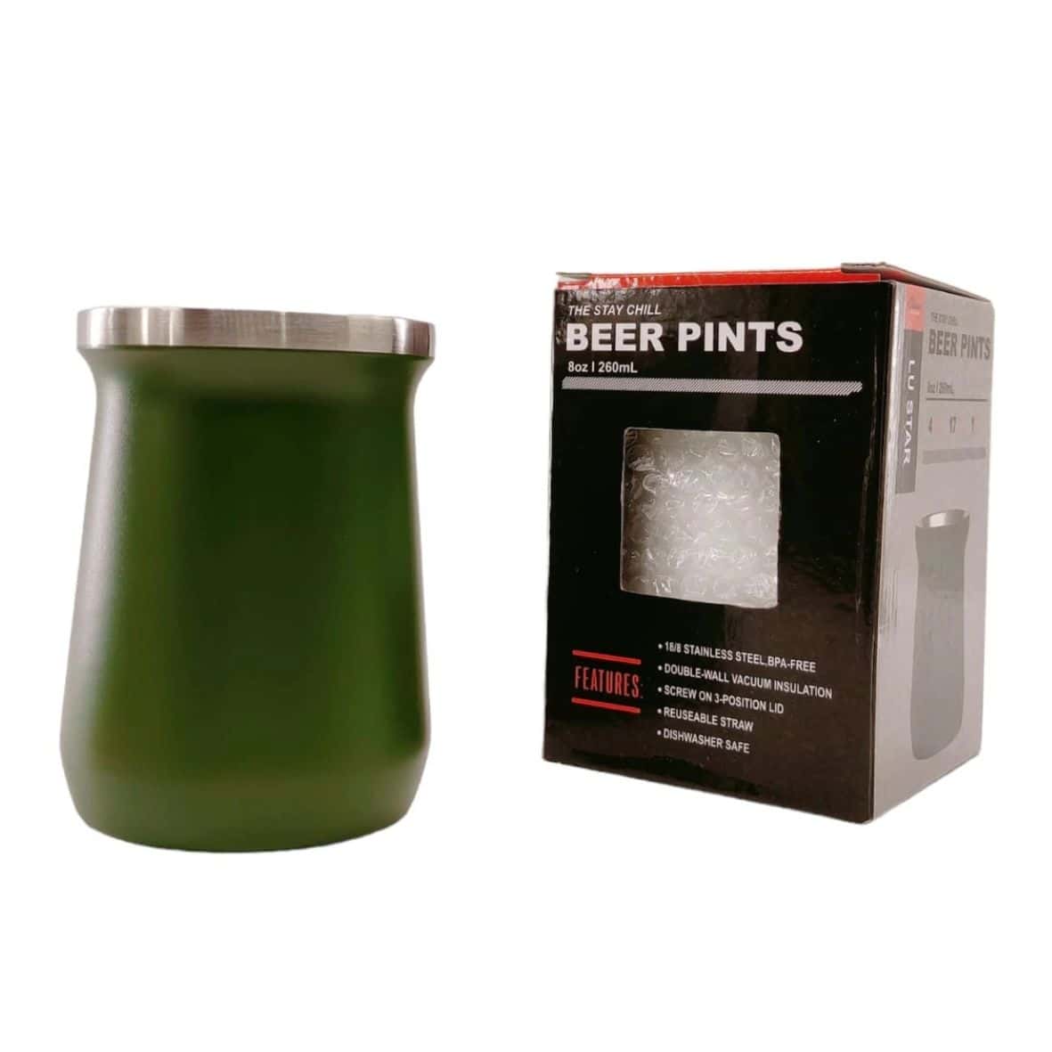 Mate de Acero Inoxidable 180ML - Imagen 6