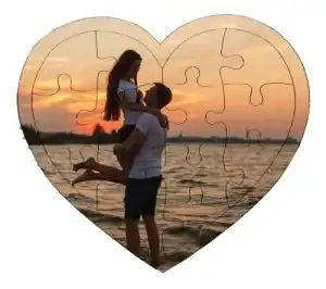 Rompecabezas corazón