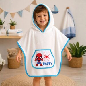 Poncho de toalla personalizado