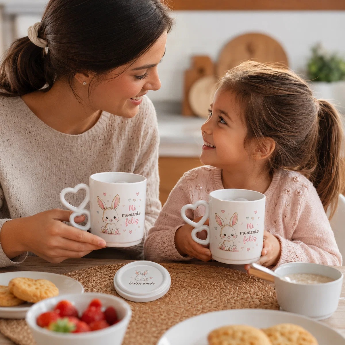 Taza de polimero Mimo asa corazon - Imagen 4