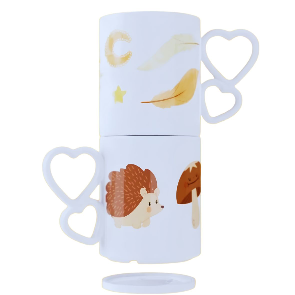 Taza de polimero Mimo asa corazon - Imagen 6