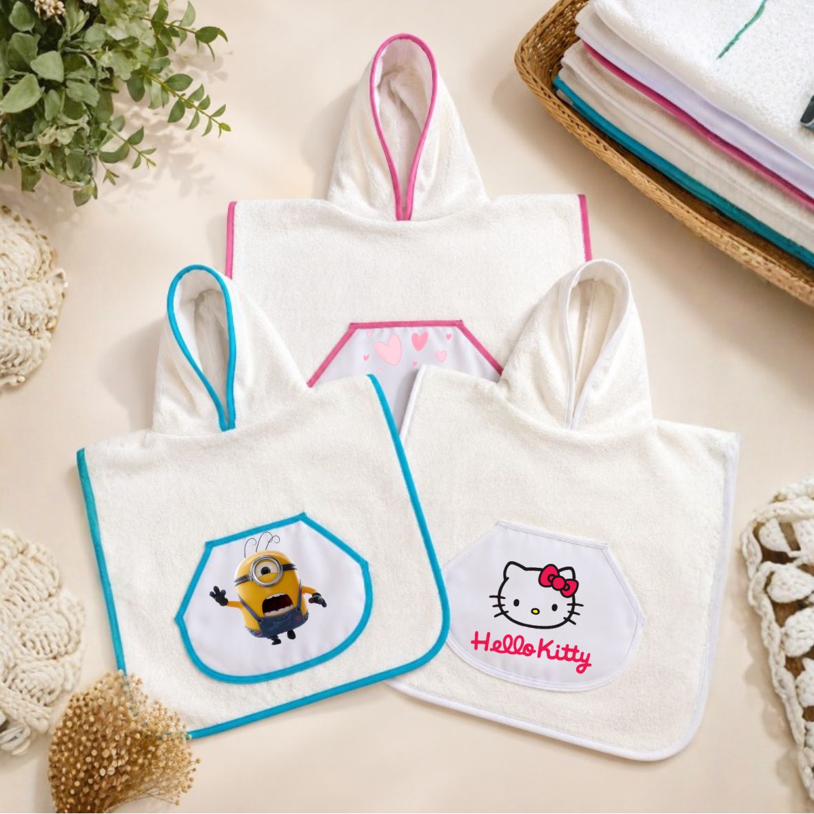 Poncho de toalla personalizado - Imagen 3