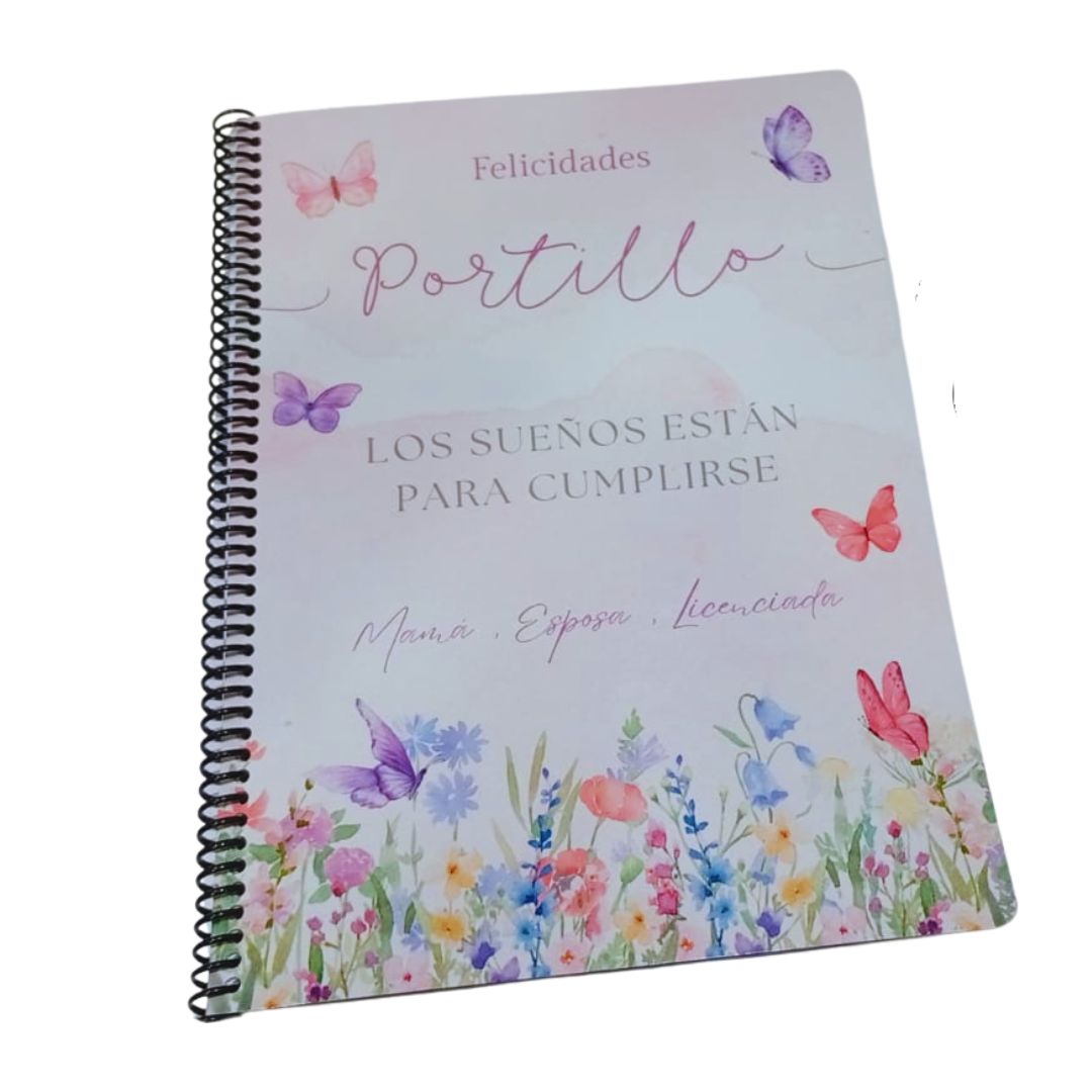 Cuaderno A4 personalizado