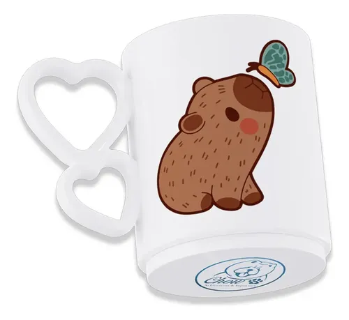 Taza de polimero Mimo asa corazon - Imagen 2